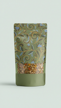 Herbal infusion tea pouch with adaptogens