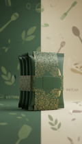 Functional Soup Multipack Gold-Accented Packaging