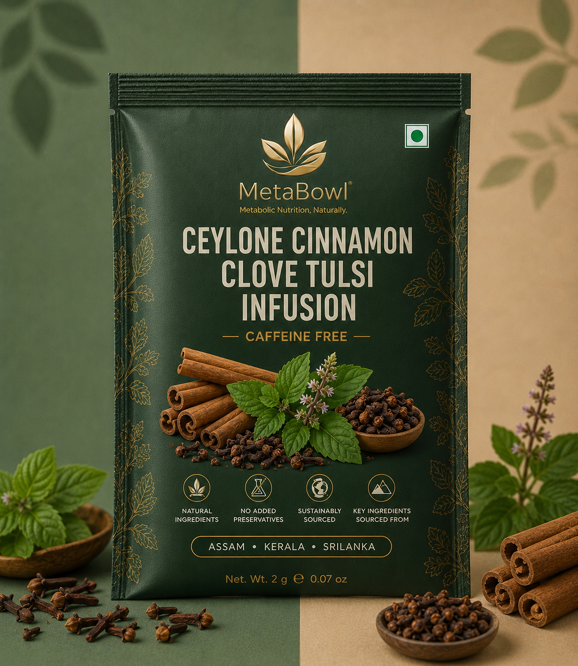 Cinnamon Tulsi Elixir
